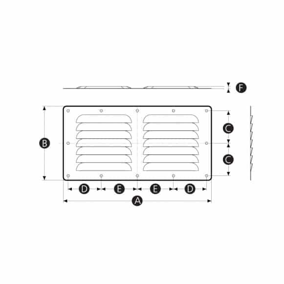 LD-Model-01-MV Stainless steel double metal vent