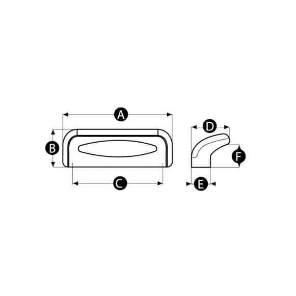 LD-Model-16-BH Machine Safety Ledge Handle