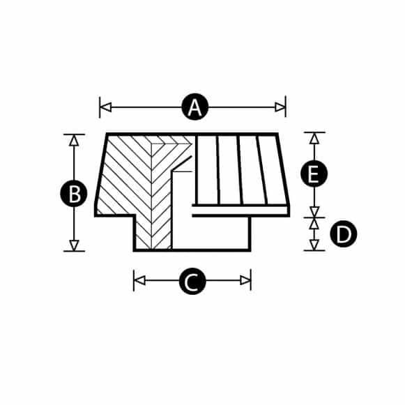 Female threaded thumbscrew