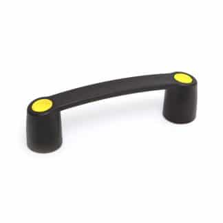 Model-01-BH-YELLOW-CAPS Machine pull handle with yellow caps