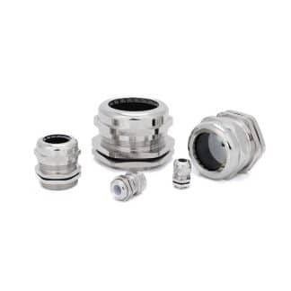 Model-01-CG-view-5 Nickel Plated Brass Cable Gland