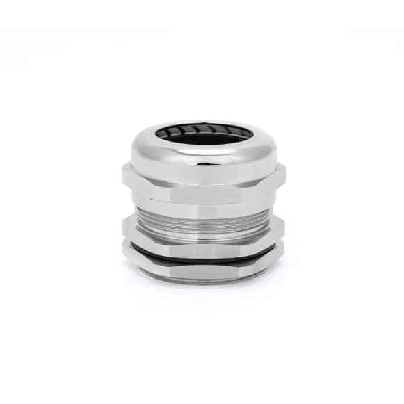 Model-01-CG-view-8 Nickel Plated Brass Cable Gland