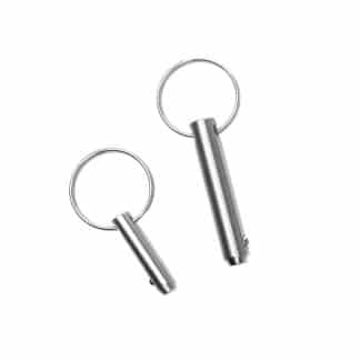 Quick Release Detent Pin with Pull Ring, Stainless Steel
