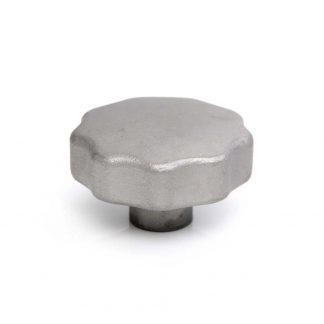 Model 01F MK - Female Threaded Metal Lobe Knob 1 Model 01F MK - Female Threaded Metal Lobe Knob