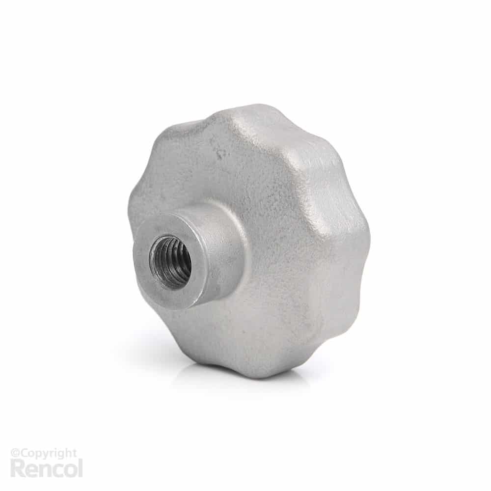 Through Thread Lobe Knob | Plastic & Metal Knobs | RENCOL