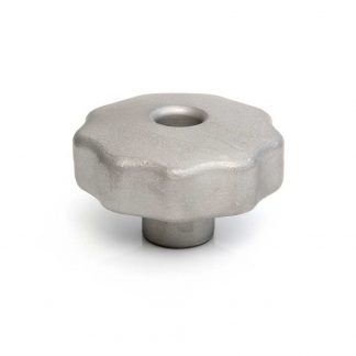 Model 01T MK - Through Thread Metal Lobe Knob 1 Model 01T MK - Through Thread Metal Lobe Knob
