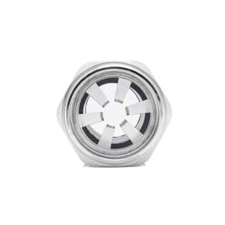 Model-02-CG-view-12 Nickel Plated Brass Cable Gland with EMC Protection for shielded cables