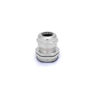 Model-02-CG-view-9 Nickel Plated Brass Cable Gland with EMC Protection for shielded cables