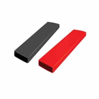 Rectangular and straight PVC grip