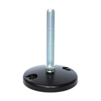 Bolt down die cast zinc levelling foot