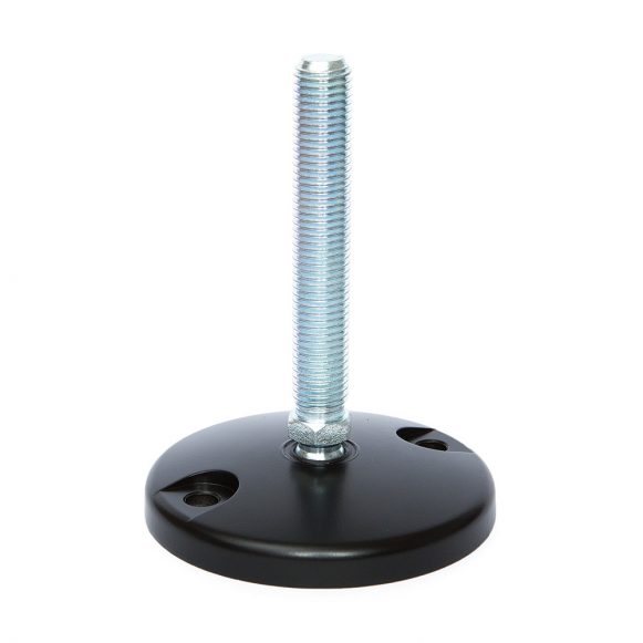 Bolt down die cast zinc levelling foot