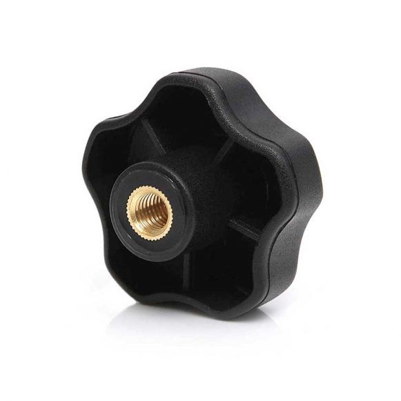 Model 02F PK - Female Threaded Lobe Knob 1 Model 02F PK - Female Threaded Lobe Knob