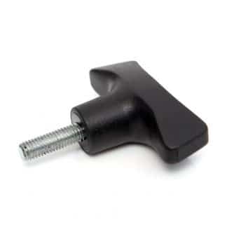 Model-02M-PH-2 Plastic t-handle with male threaded stud