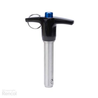 Model 03 DP – Detent Pin with T-Handle, Push Knob & Pull Ring, Stainless Steel