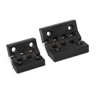 Model-03-HI-View-2 Plastic surface mount hinge with countersink holes