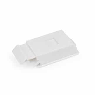 Model-03-PL-4 Slide latch, white.