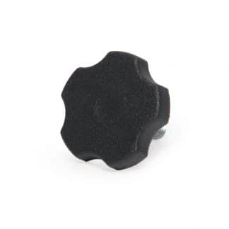 Model-04M-PK-View-3 Solid male threaded clamping lobe knob