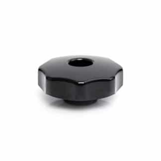 Model-06t-PK-View-2 Through thread duroplast lobe knob clamping knob