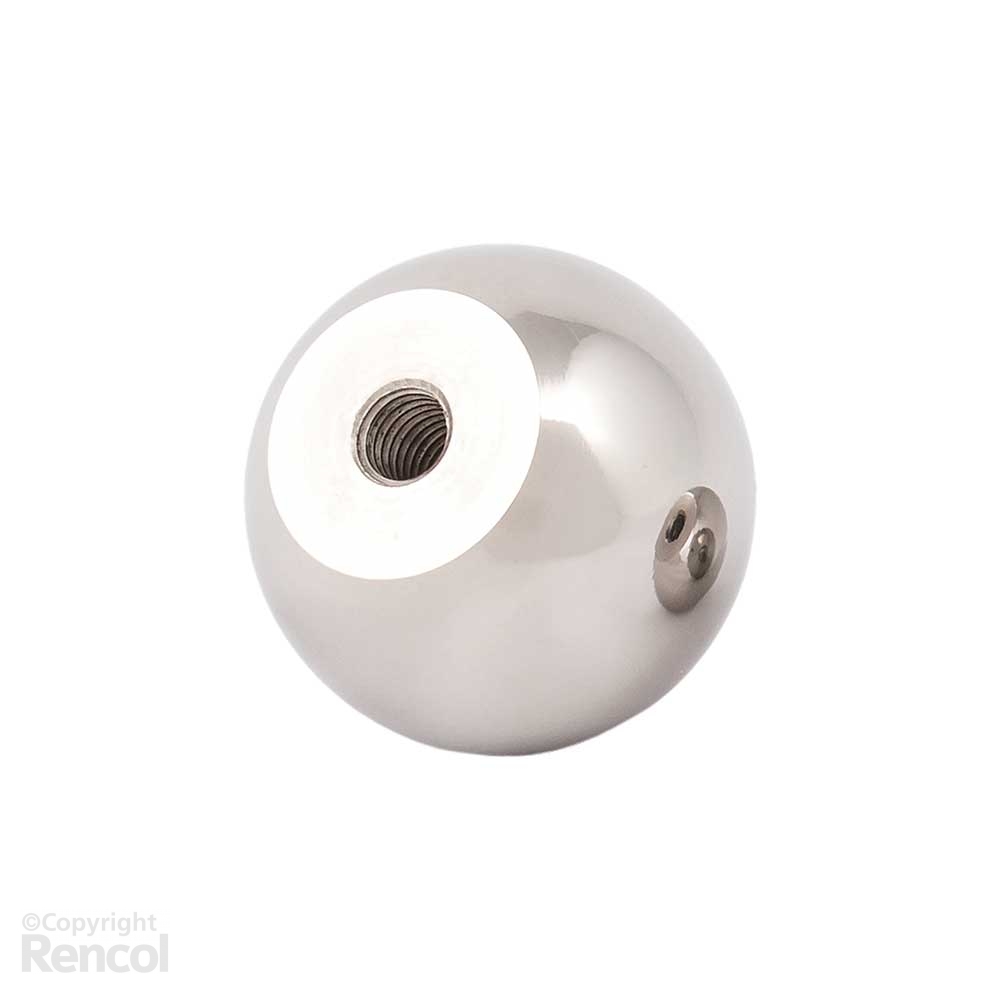 Stainless steel polished knob | Plastic & Metal Knobs | RENCOL