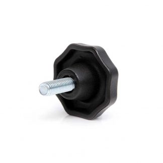 Model 08M PK - Male Threaded Lobe Knob