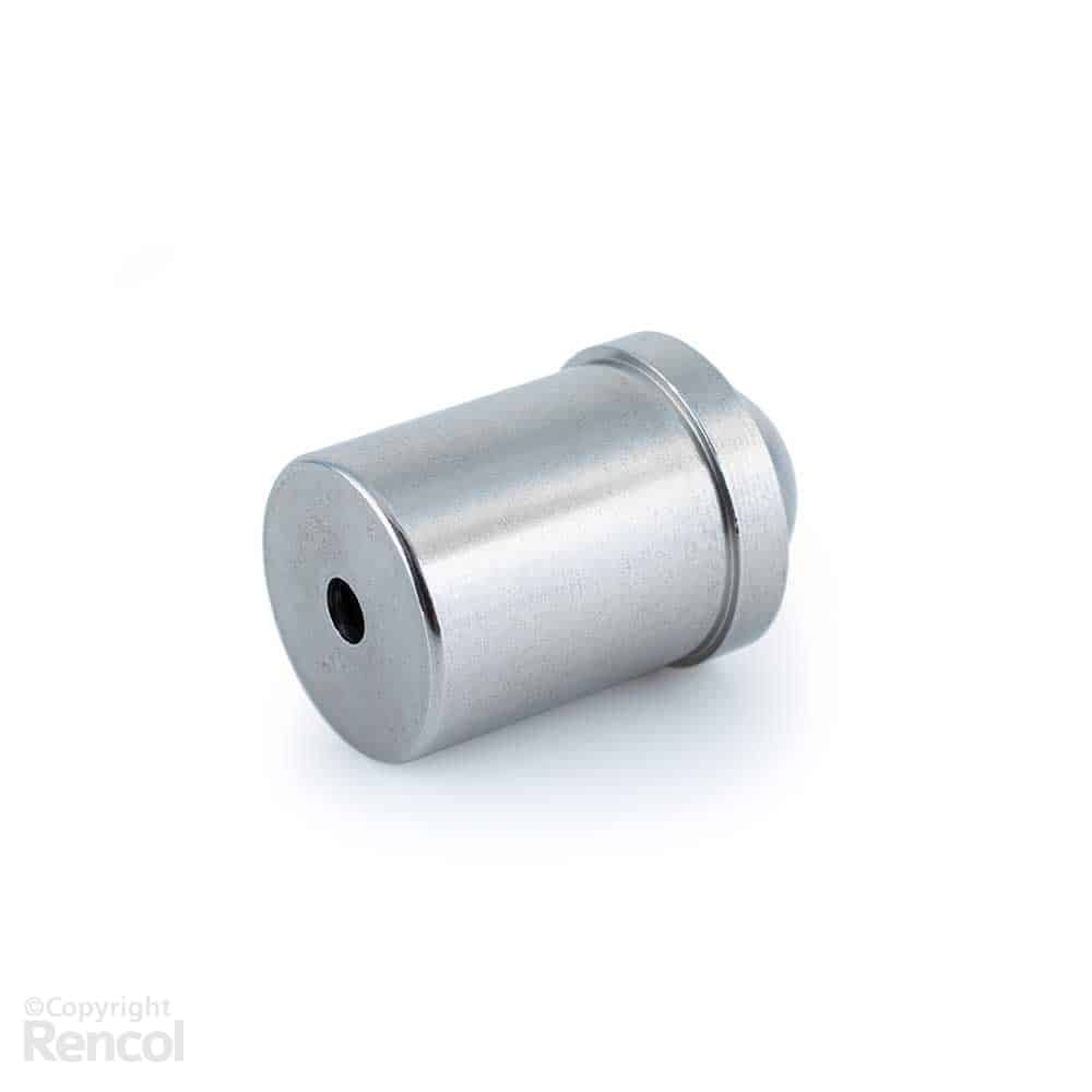 Model 10 IP Ð Spring Plunger, Stainless Steel & Acetal Plastic, Press-fit