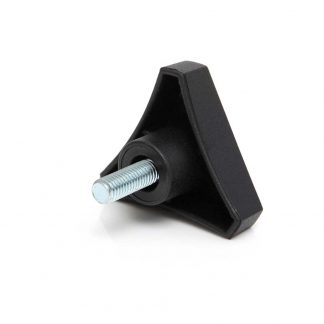 Model 10M PK - Male Threaded Tristar Knob 1 Model 10M PK - Male Threaded Tristar Knob