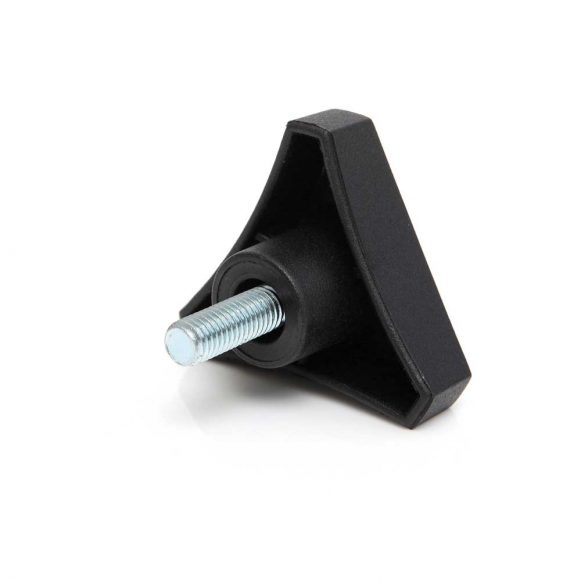 Model 10M PK - Male Threaded Tristar Knob 1 Model 10M PK - Male Threaded Tristar Knob