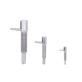 Index plunger with lever