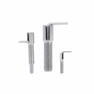 Index plunger with lever