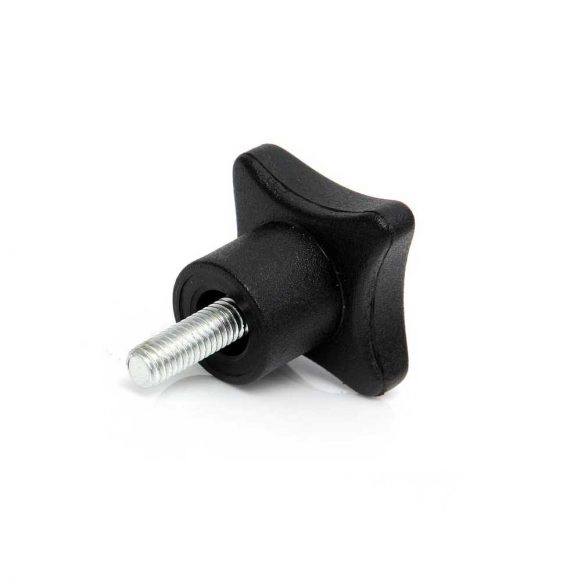 Model 13M PK - Male Threaded Mini-Star Knob