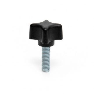 Model 14M PK - Male Threaded Mini-Star Knob