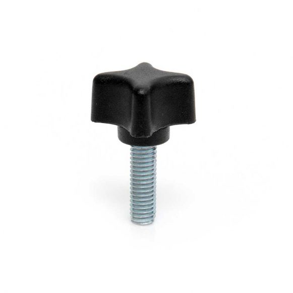 Model 14M PK - Male Threaded Mini-Star Knob