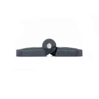 Plastic hinge for 20mm aluminium extrusions