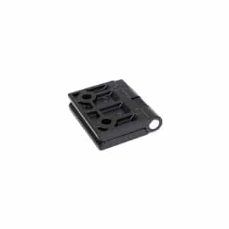 Model-17-HI-view-3 Die cast zinc black hinge