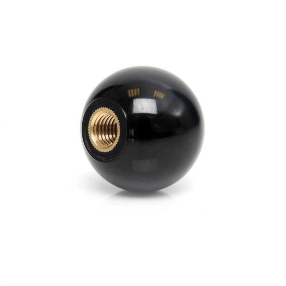 Model 17BF PK - Female Threaded Brass Insert Ball Knob 1 Model 17BF PK - Female Threaded Brass Insert Ball Knob