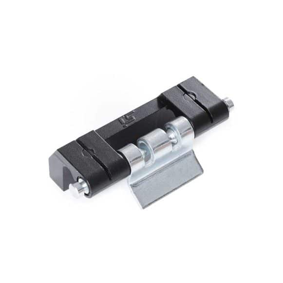 Model-18-HI-view-8 Concealed & Removable Enclosure Hinge with Retracting Pins