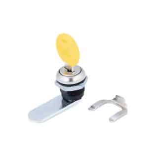 Model-18-ML-view-3 plastic nylon camlock with yellow key