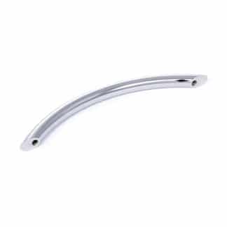 Model-23-BH-2 Steel bow furniture handle for drawers, cabinets and doors - underside