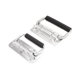 Model-26-BH Stainless steel sprug folded handle for flight cases and enclosures