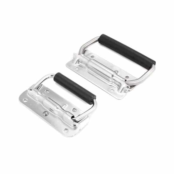 Model-26-BH Stainless steel sprug folded handle for flight cases and enclosures