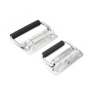 Model-26-BH-view-5 Stainless steel sprug folded handle for flight cases and enclosures