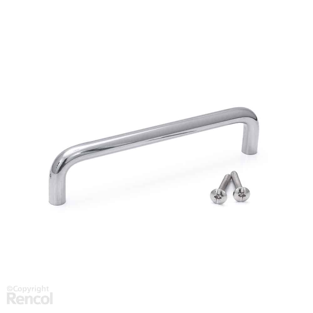 Stainless steel pull handle for furniture