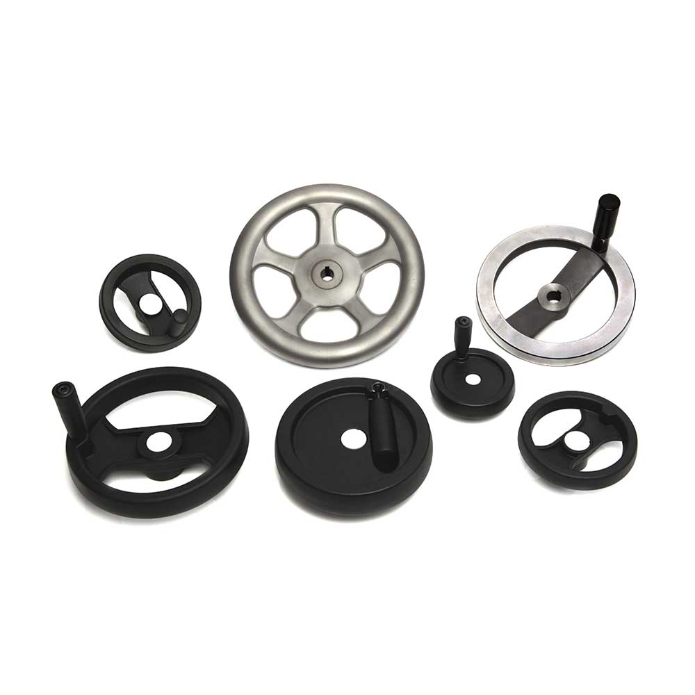 Plastic & Metal Control Handwheels, Machine Handles & Crank Handles